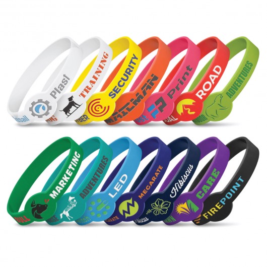 Maxi Silicone Bands - Debossed